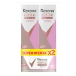 2 DESOD. AEROSOL REXONA CLINICAL 91G