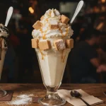 Milk shake sabor ninho com paçoca