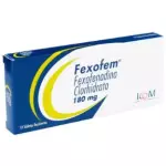 FEXOFEM 180 MG 10 TBS ICOM