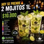 Promo 2 Mojitos 1L🍹