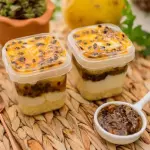 bolo de pote de maracujá