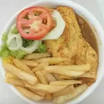 FILE DE FRANGO COM FRITAS