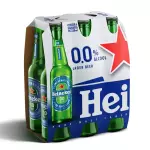 heineken zero 330 pack c/6.