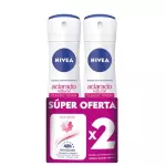 2 Desod. Nivea Aerosol Tono Natural