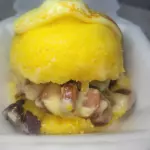Cuscuz  com Calabresa e Charque