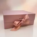 Caixa de Papel Rígido Retang. Rosé