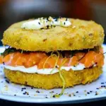 Burger Salmão Filadélfia