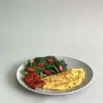 Omelette,Huevo Chori,toluqueño+café