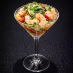 Ceviche de camarão