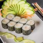 Hossomaki de Peixe Branco 6 uni...