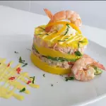 Causa de Langostinos.