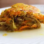 Empada De Batata Doce C/Legumes
