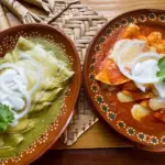Enchiladas Verdes o rojas
