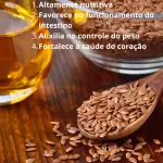 14 Linhaça Marrom em grão