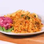 Arroz con cerdo