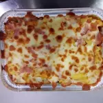 Arroz 4 quesos al horno