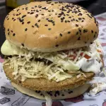 Hamburguesa pechuga o pollo apanado