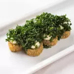 Hot kani - couve crispy