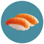 Niguiri salmão