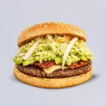 hamburguesa queso tocino