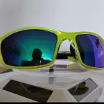 Gafa Polarizada verde/ mica azul