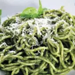 Spaghetti pesto vegie