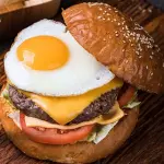 Egg x-Burguer duplo
