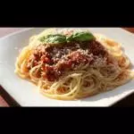 Espaguetti con Carne