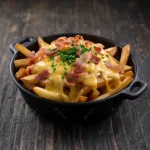 BATATAS FRITAS COM BACON