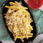 Papas con queso