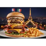 Hamburguesa Torre Eiffel