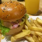 Hamburguesa Cheese de pollo