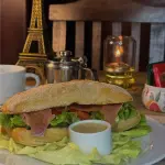 Sandwich salmón (17hrs a 19:30hrs)