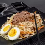 Ramen a la Plancha de Arrachera