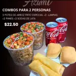 Combo 2p - Arroz, Lumpias y Panes