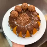 Bolo Vulcão de Cenoura 800g