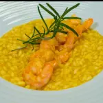 RISOTO DE CAMARÃO & AÇAFRÃO NACIONAL