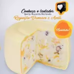 QUEIJO TRUFADO COM DAMASCO E AVELÃ