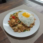 Arroz chaufa de pollo
