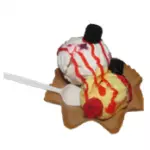 Canasta de helado espacial