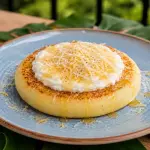 AREPA CON QUESO MOZARELLA