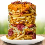 Mega Torre de Batata Frita