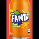 Fanta 350cc lata
