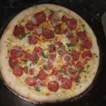 Pizza metade baiana