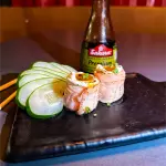 Gunkan selado com Maracujá