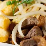Carne de Sol Com Aipim