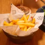 Batatas fritas da casa