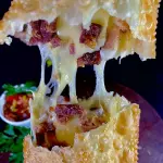 Queijo com bacon