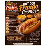 Hot Dog Frango Cremoso