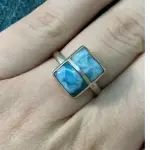 Anillo Cuadrado medio